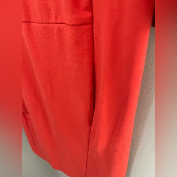 Lord & Taylor leather accent pocket dress - Picture 2 of 7